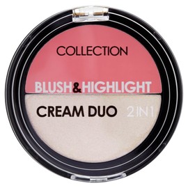 Collection Blush and Highlight Cream Duo Strawberries and Cream 4.5g