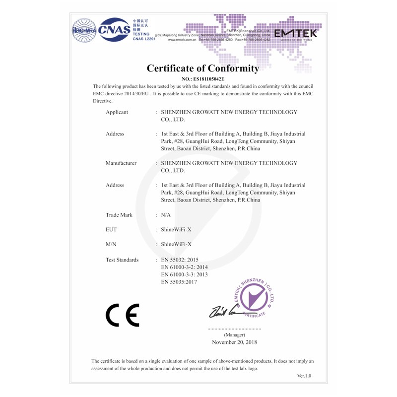 Shine WiFi X GROWATT