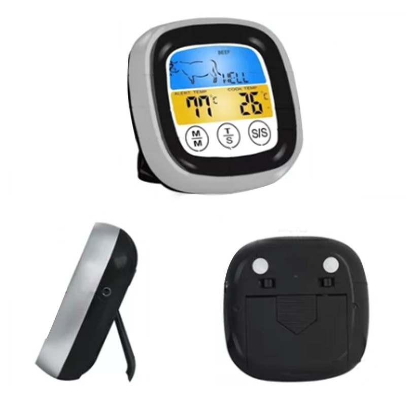 Digital Meat Thermometer Instant Read Touch Screen Food Thermometer with