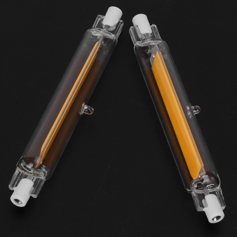 2Pcs R7S Light Bulb COB 15W Double Ended Light Source