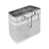 Stainless steel multi-purpose hanging cutlery container and spoon holder, NT007_Round