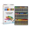 Liquidraw Oil Pastels Super Soft Water Soluble For Art, 36