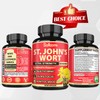 6in1 St. John's Wort Capsules Extract Supplement - Mood &