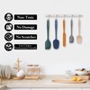 HOTEC Heat Resistant 600℉ Food Grade Silicone Rubber Spatula Set