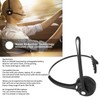 Bluetooth Headset, Telephone Headset with HD Microphone Adjustable for Phone