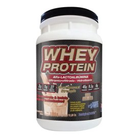 Whey Protein 1,000 Gr Alfa-lactoalbúmina F&nt Sabor Fresas Con Crema