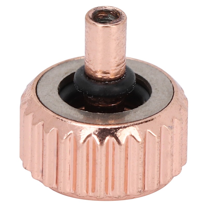 5pcs Professional Replacement Watch Crown Rose Gold Watch Crown Repairing