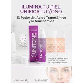 Unitone Suero Despigmentante, acido tranexamico y niancinamida. Unitone 50 g