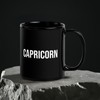 Capricorn Mug Black - Size: 15 oz