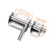 Pack of 2 Stainless Steel Door Bolt Mini Lock Bolt