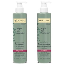 LaCoupe Argan Oil Complex Shampoo & Conditioner 12oz New