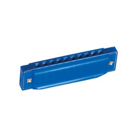 Bino Mundharmonika, Musikinstrument für Kinder ab 3 Jahren, (Musikspielzeug, fördert die musikalische Früherziehung und Kreativität Ihrer Kinder, mit anderen Musikinstrumenten kombinierbar), Blau