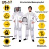 USKEEPERS 3-Layer Ultra Ventilated Bee Suit for Men & Women