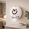 Smiley Face Tissue Box Holder for Home - Light Luxury