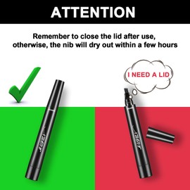 2PCS Beard Pencil Filler for Men - Sweat Proof, Water Resistance, Long Lasting & Natural Finish barber Pencil, Enhance Facial Hair, Mustache Repair Shape(BROWN)