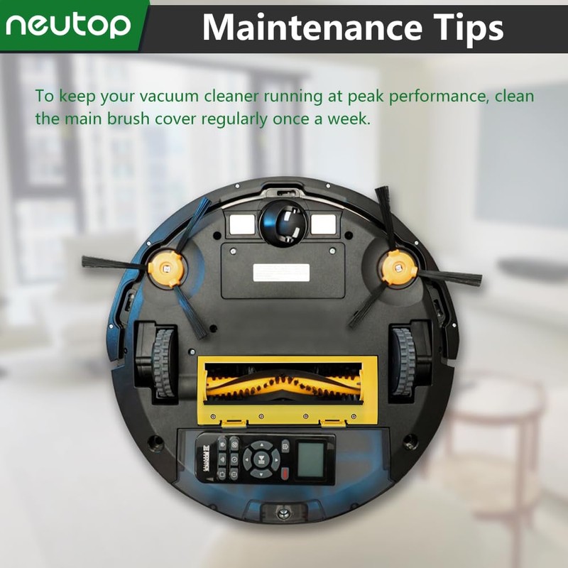 neutop Replacement Brush Guards Covers Compatible with Ecovacs N79S N79T