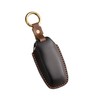 Zyntirik Car Key Fob Cover, Soft Leather Full Protection Key
