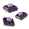 Kailh Silent Purple Swallowtail Mini Quiet Low Profile Key Switches,