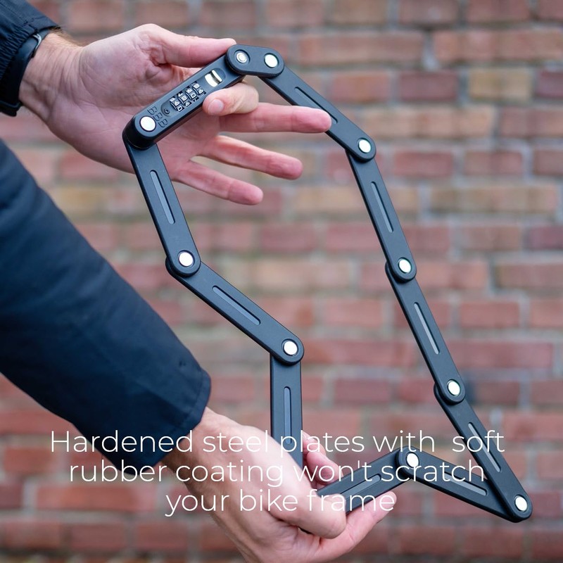 BBB Cycling Combination Lock CodeFold Bicycle Lock for Road Bike