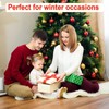 Christmas Artificial Snow Blanket 2 Pack, 80 x 240cm Artificial