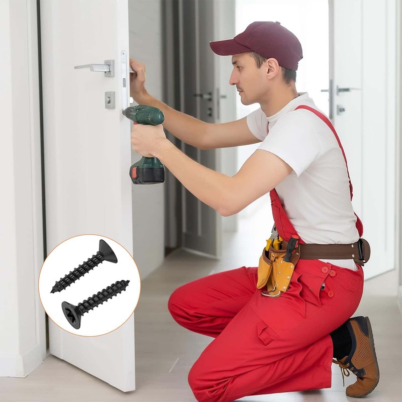 Pack of 50 M3 x 10 Countersunk Screws Wood Screws