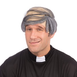 Realistic Baldy Man Adult Wig, 1 Pc. - Perfect Accessory for Parties, Cosplay, Doctors & Nurses, Nuns & Vicars, Wizards, & World Book Day
