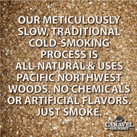 Smoked Alderwood Sea Salt Fine - All-Natural Sea Salt Slowly Smoked for Perfect Smoky Flavor - No Gluten, No MSG, Non-GMO, Kosher - Cooking or Finishing Salt - 4 oz. Stackable Jars