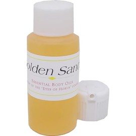 TCEShop Golden Sands Scented Body Oil Fragrance [Flip Cap - Gold - 1 oz.] - ID#34626