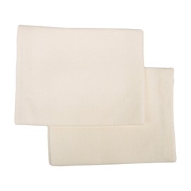 LinenMe 42 x 70 cm Linen Lara Hand Towels, Set of 2, White