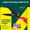 BERGER Commercial Grade Grass Shears, Self-Sharpening Steel Blades with Anti-Stick