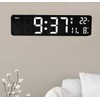 Lancoon Digital Wall Clock, 10 Inch LED Big Display with