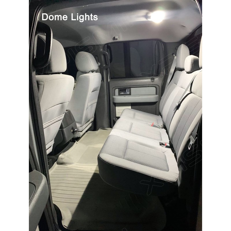 Xpismii 14 Piece 6000K White F250 F350 Interior LED Light