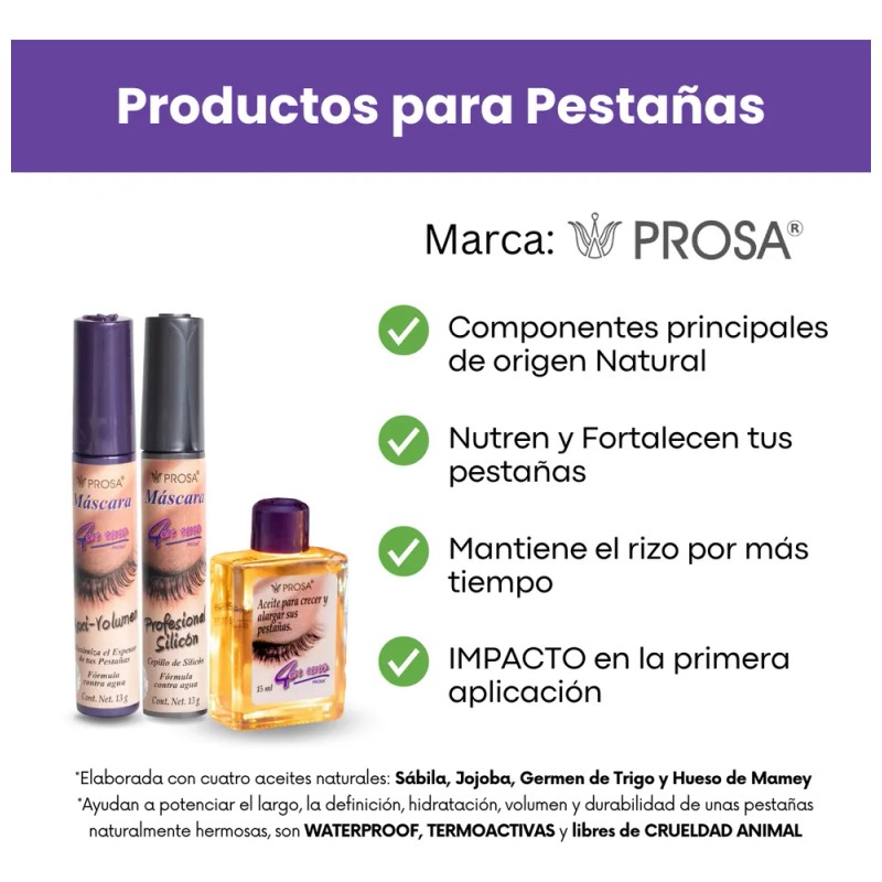 Rimel De Pestañas Prosa Clásica 14g Color Café