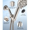 MakeFit Handheld Shower Head with Filter Brushed Nickel - High