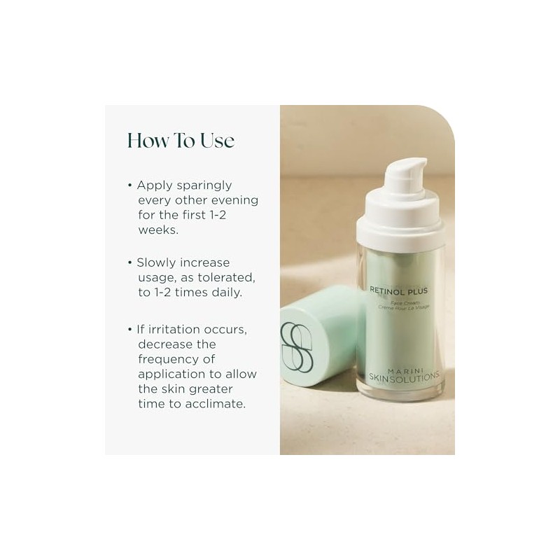 Marini SkinSolutions Retinol Plus - Crema Facial Antiedad con Extracto