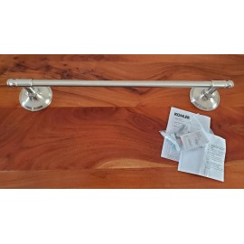 Kohler K-26498-BN Eclectic 18" towel bar, BRUSHED NICKLE, New in Box!