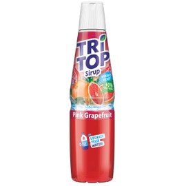 TRi TOP TRi TOP Getränkesirup Pink Grapefruit 1 x 600ml | Sirup für Wassersprudler | 1 Flasche ergibt ca. 5 Liter Erfrischungsgetränk
