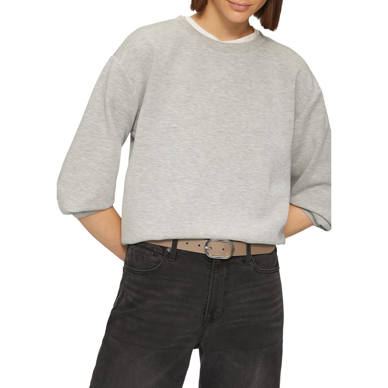 s.Oliver High Quality Leather Belt with Oval Clasp and Logo