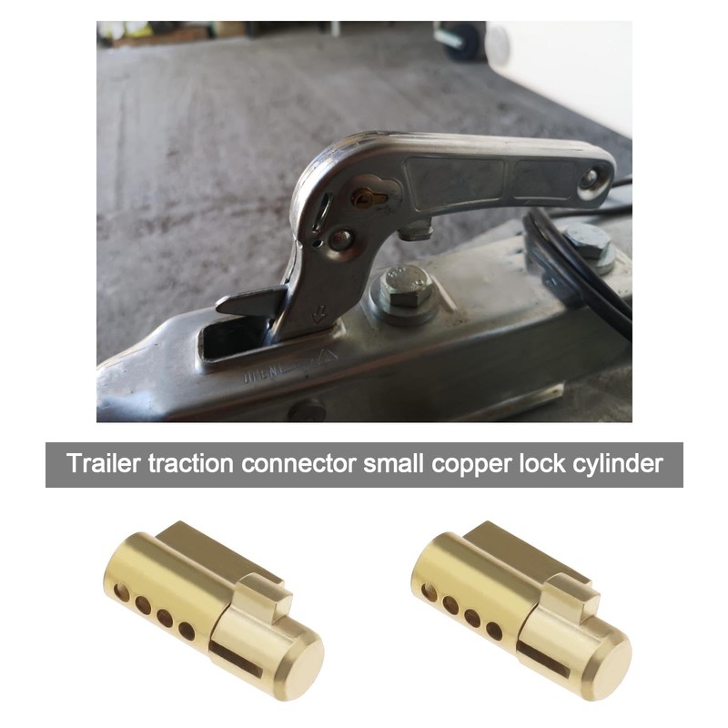 Pack of 2 Tow Bar Lock with 4 Replacement Keys