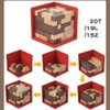 PrfcNL 3D Wooden Puzzle Cube - 3D Wooden Puzzle, T-shaped