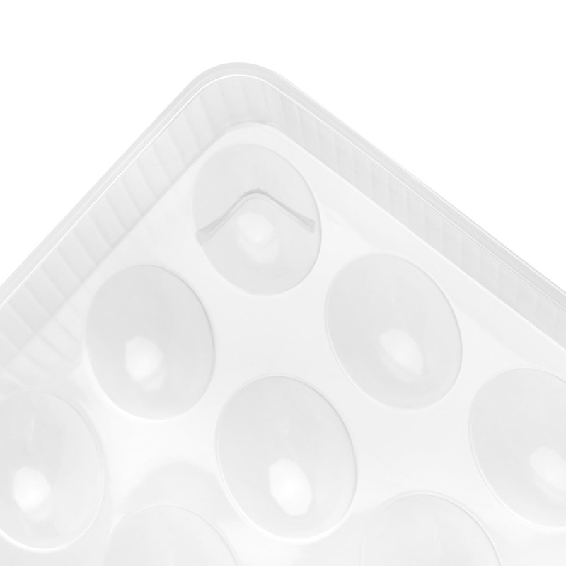 MAHIONG Set of 4 Deviled Egg Containers with Lid, 96