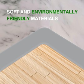 ROUIXSEN Grey Wall Molding Trim 3 Inch x 10 Feet, Wall Base Baseboard Molding Trim Flexible Self Adhesive Rubber Wall Base Moulding Trim Peel and Stick Design Home Decoration Skirting Baseboard