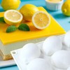 Silicone Lemon Mold, 15-Cavity Fruit Shape Baking Tray for Desserts,