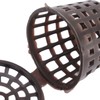 100PCS Plastic Fertilizer Mesh Basket with Lid Planting Fertilizer Net