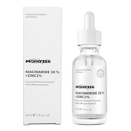 Suero de niacinamida 10% + 1% de zinc, suero de niacinamida antienvejecimiento para cara, 1 suero facial hidratante para todo tipo de piel, cuidado de