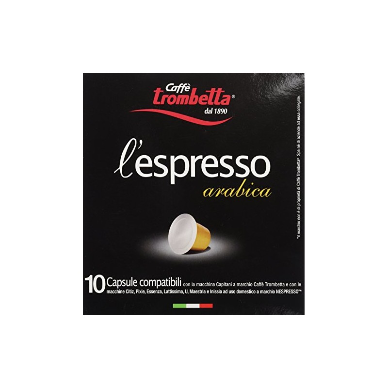 L'espresso Arabica Capsules (Pack of 10)