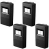Kingdder 4 Pcs 8 Dip Switch Garage Door Remote Two