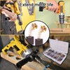 HKATOPS Universal 48Pcs Carbon Motor Brush Set (10 Sizes), Electric
