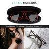 MoKo Glasses Case - [Ultra Lightweight] Neoprene Zip Sunglasses Bag