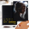 Stonehenge Aqua Almohadilla negra, 150 hojas, Coldpress, 18 x 17